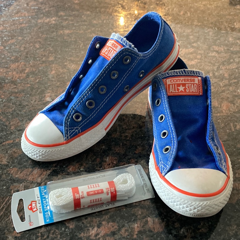Youth size 2 Converse sneakers